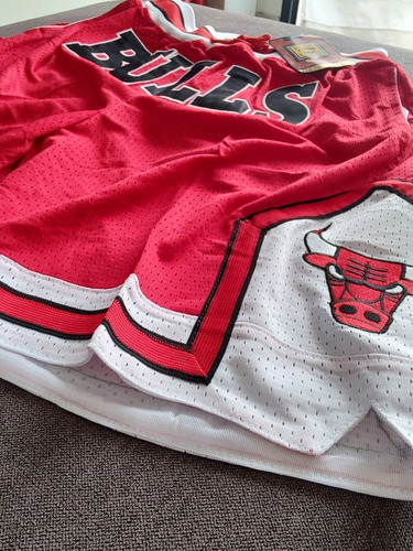 Imagen 4 de 7 de Short Bermuda Basquet Nba Chicago Bulls