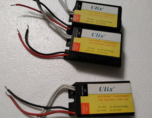 Transformador Electrónico 220 - 12 Volts - Ulix (c336)