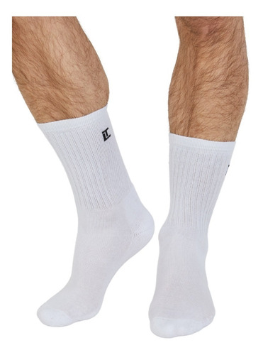 Imagen 2 de 3 de Medias Soquete Largo Deportivo Pack X3 Ted Lapidus Algodon