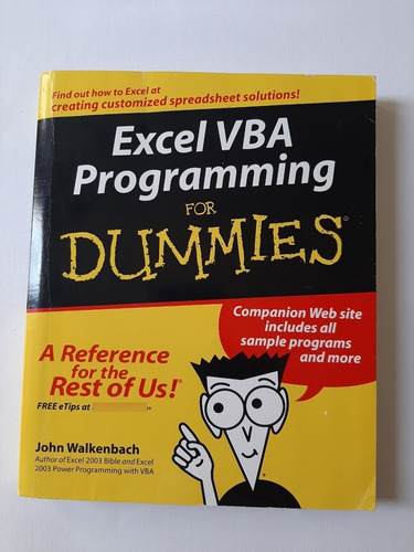 Libro Excel Vba Programming For Dummies (Usado)