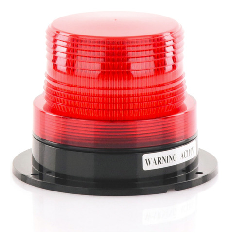 Burbuja Brillante De Larga Vida Útil, Con 8 Leds Color Rojo.