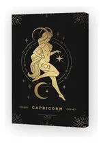 Comprar Cuadro 16x24cm Astrologia Oro Signos Zodiaco Capricornio