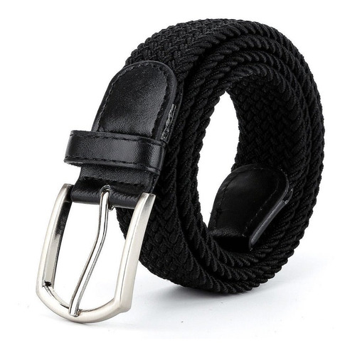 Cinturon Para Hombre Con Tejido Elastico 