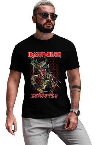 Playera Iron Maiden Diseño 16 Rock Grupos Musicales Beloma