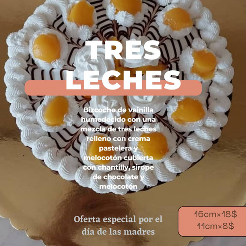 Imagen 2 de 6 de Ofertas En Postres Día De Las Madres