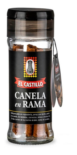 Canela En Rama El Castillo Especiero - 20 Gr