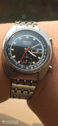 Vintage Seiko Bruce Lee 6139-6012 Original Cronógrafo 12/72