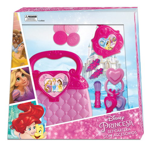 Set Cartera Con Accesorios Princesas Disney