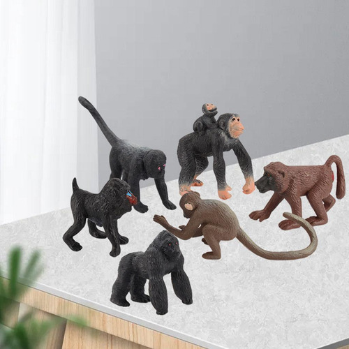 Figuras De Modelo Animal Realista Estatua De Chimpancé Para