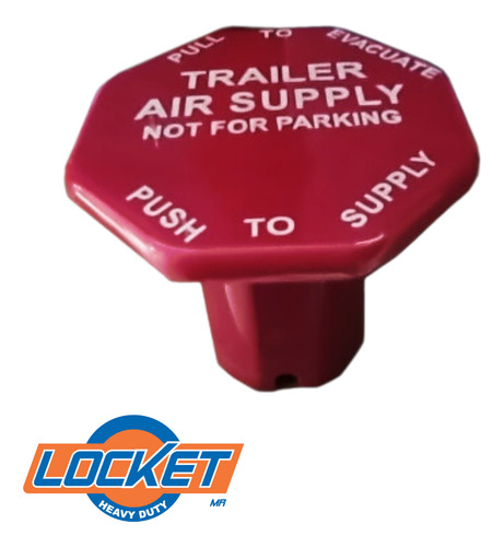 Perilla Para Válvula Mv3 Roja Lk802124r Pqt/5 Locket,
