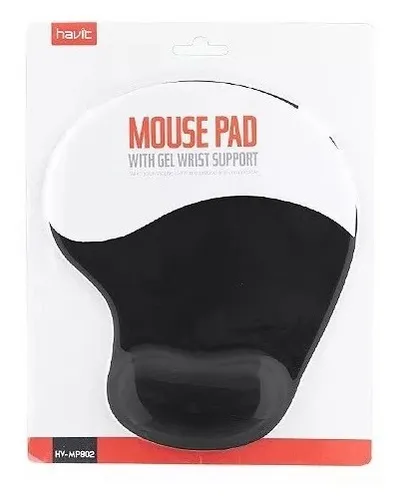 comprar Alfombrilla Mouse Pad Gel Posa Muñeca Ergonomico Havit Negro
