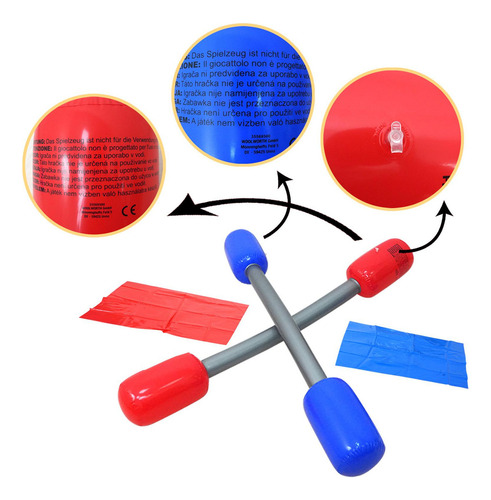 Accesorios De Juegos Con Palos Inflables, Juego