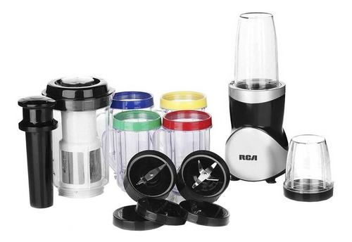 Imagen 3 de 3 de Procesador de alimentos RCA RC-3198 380W negra 120V