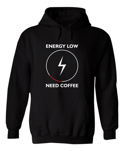 Sudadera Hombre  Hoodie Coffe Taza De Café Frases 024