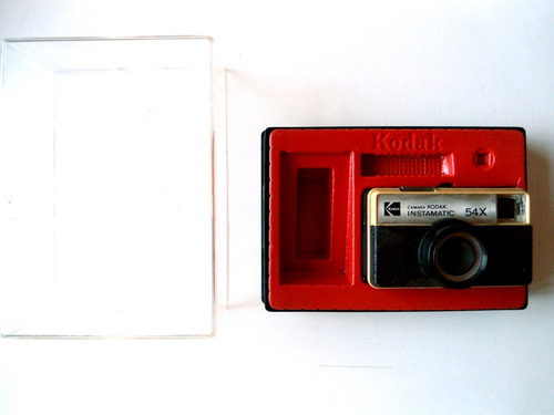 Câmera Fotográfica Kodak Instamatic 54x No Estojo Original