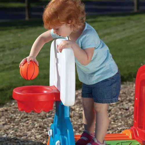 Centro De Juegos Para Niños Sport Climber Basquetbol Step2