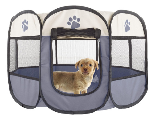 Valla Plegable Para Mascotas, Tienda Campaña Para Mascotas