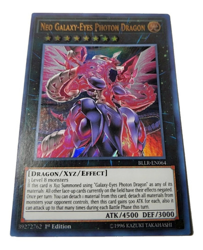 Yugioh - Neo Galaxy-eyes Photon Dragon - Bllr-en064 - Ultra