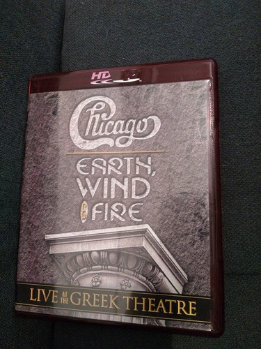 Dvd Chicago Tierra Viento Y Fuego Live Greek Theatre