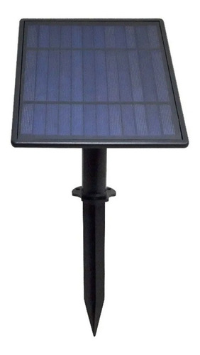 Estaca Panel Solar X2 Luz Led Jardin Exterior