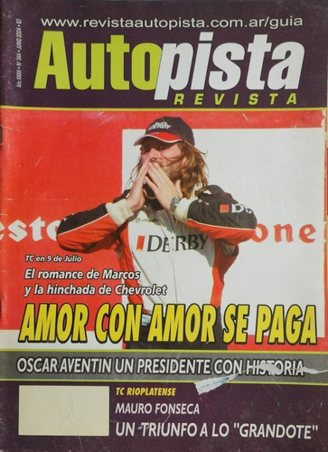 Revista Autopista 344. Marcos Di Palma, Oscar Aventin