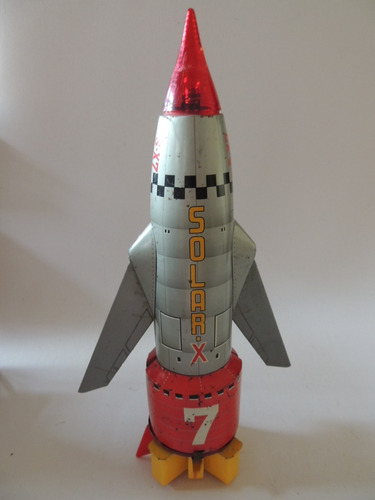 Brinquedo Antigo - Foguete Espacial Solar X  - Nomura  (5 S)