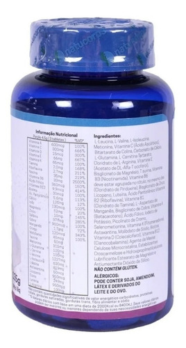 Suplemento Natucorps Complexo X Polivitamínico De A-z
