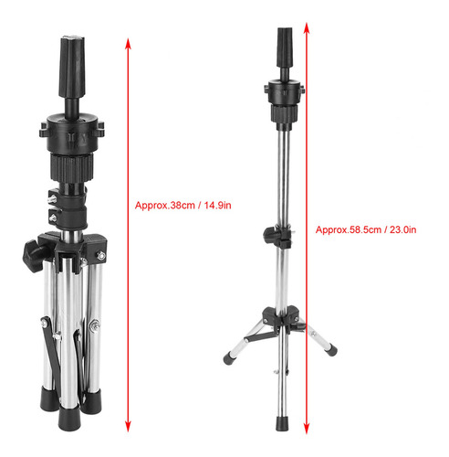 Soporte Ajustable Para Entrenamiento De Peluquería, Modelo D