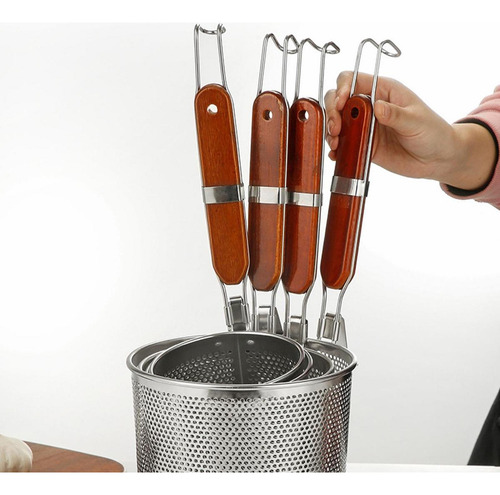 Filador De Malla De Cocina Freing Serving Canasta Anti La M