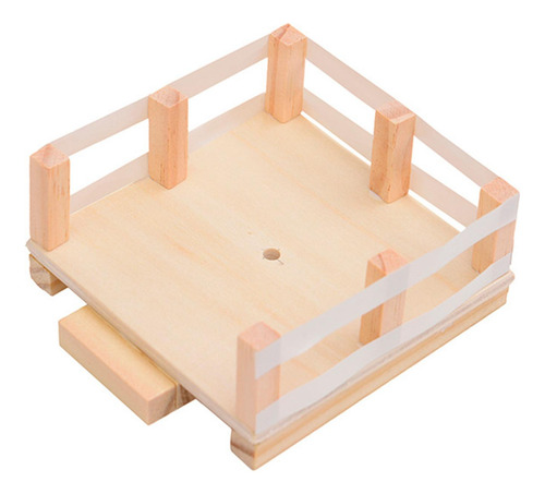 Juguete De De Elevación De Bandera De Madera, Juguete