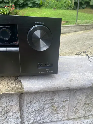 Amplificador Onkyo Tx-sr353 100w Color Negro (Usado)