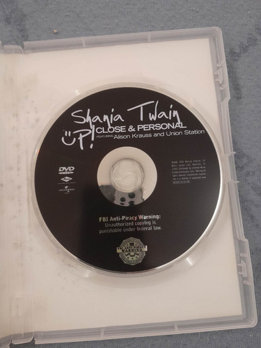 Dvd Shania Twain Up Close Personal (importado)
