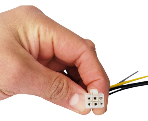 Conector Universal De 6 Pines Para Subwoofer Arnés Adaptador