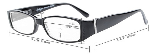 Gafas De Ordenador Cessblu Con Cristales Para Mujer +1.5 Pur