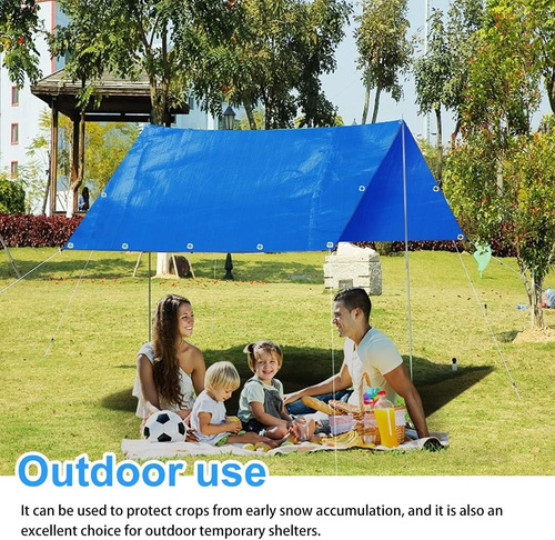 Cobertor Auto Toldo Multiuso Lona 3x4m Impermeable Carpa/ryc