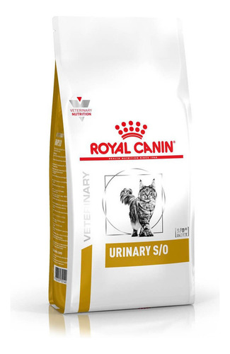Alimento Royal Canin Veterinary Diet Urinary S/O para gato adulto sabor mix em sacola de 10kg