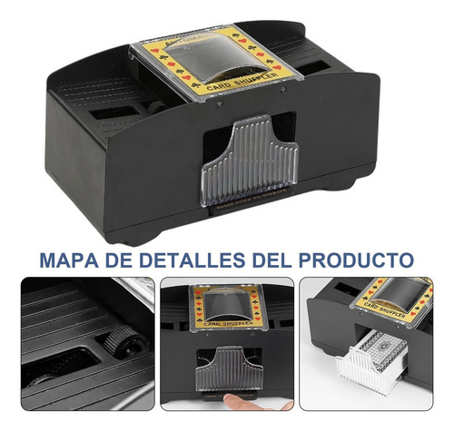 Barajador For Cartas Automático For Fiestas Y Club En Casa