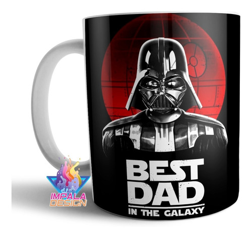Dia Del Padre Taza Ceramica Star Wars Darth Vader Best Dad
