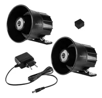 Comprar Kit 2 Sirenes Sir 1000 Cu002F Fonte E Rele Pu002F Centrais De Alarme