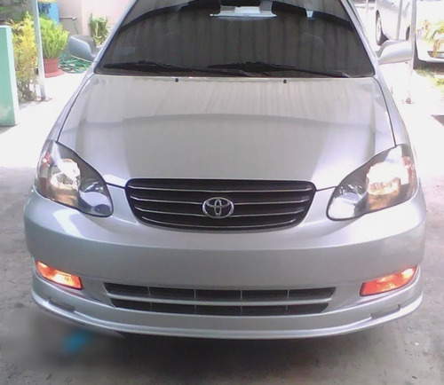 Spoiler Lip Compatible Con Toyota Corolla Paragolpe Split