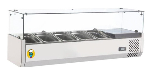 Vitrina Refrigerada Para Ensaladas Y Pizza Migsa - Rt1200 