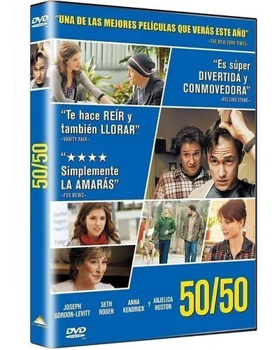50 / 50 / Película / Dvd Nuevo 