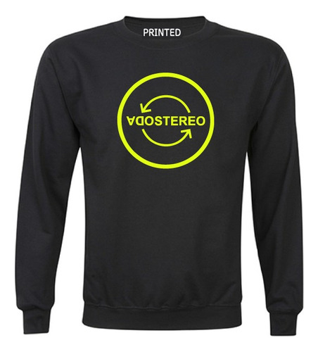 Polerón Polo Estampado Soda Stereo