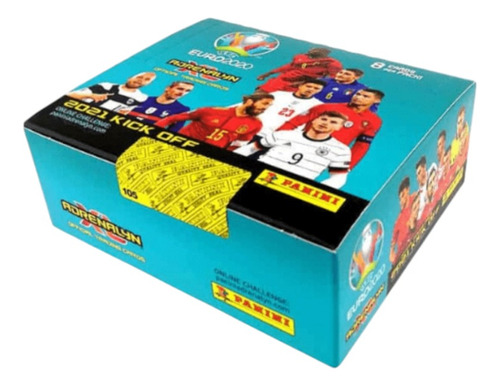 Caja 24 Sobres Cartas Adrenalyn Euro 2020 Kick Off Panini