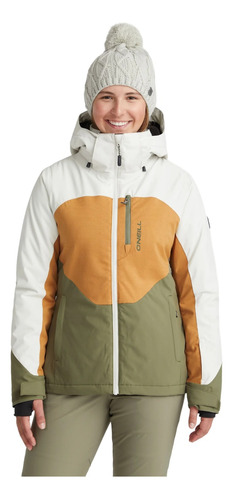 Campera Mujer Snow Oneill Carbonite Impermeable 10k Nieve