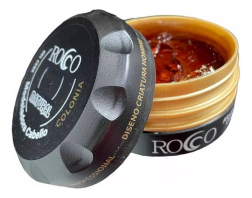 Cera Para El Cabello Rocco Gel Capilar 200gr Fijacion Fuerte