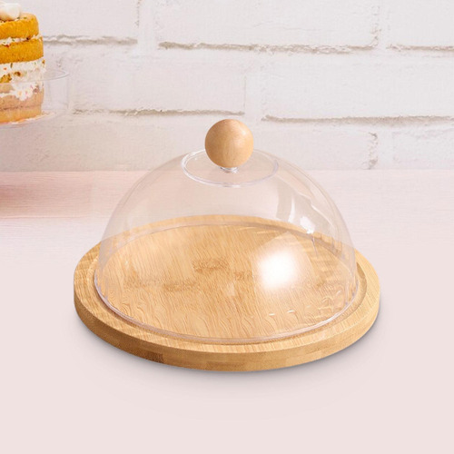 Soporte De Madera For Pastel, Plato For Servir Pequeño