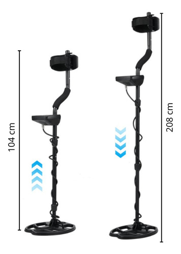 Detector De Metales Tesoros Alta Precision Oro Profesional