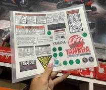 Comprar Kit De Advertencia Calcomanías Para Yamaha 
