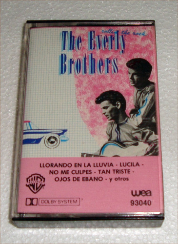 The Everly Brothers Rollin' The Rock Cassette Kktus